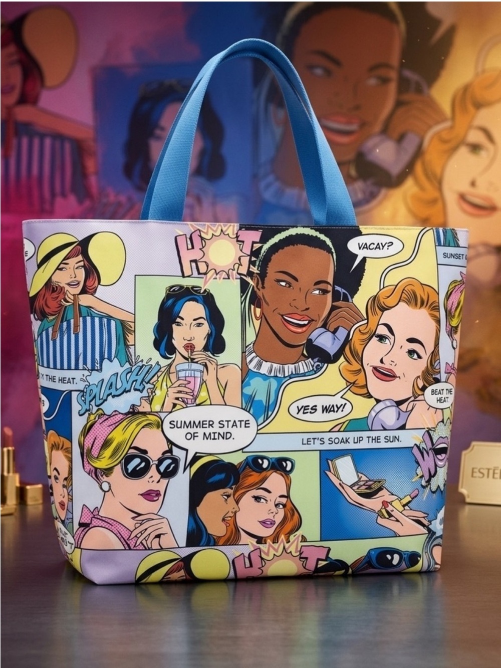 Estée Lauder Limited
Edition "Gossip" Pop Art Tote